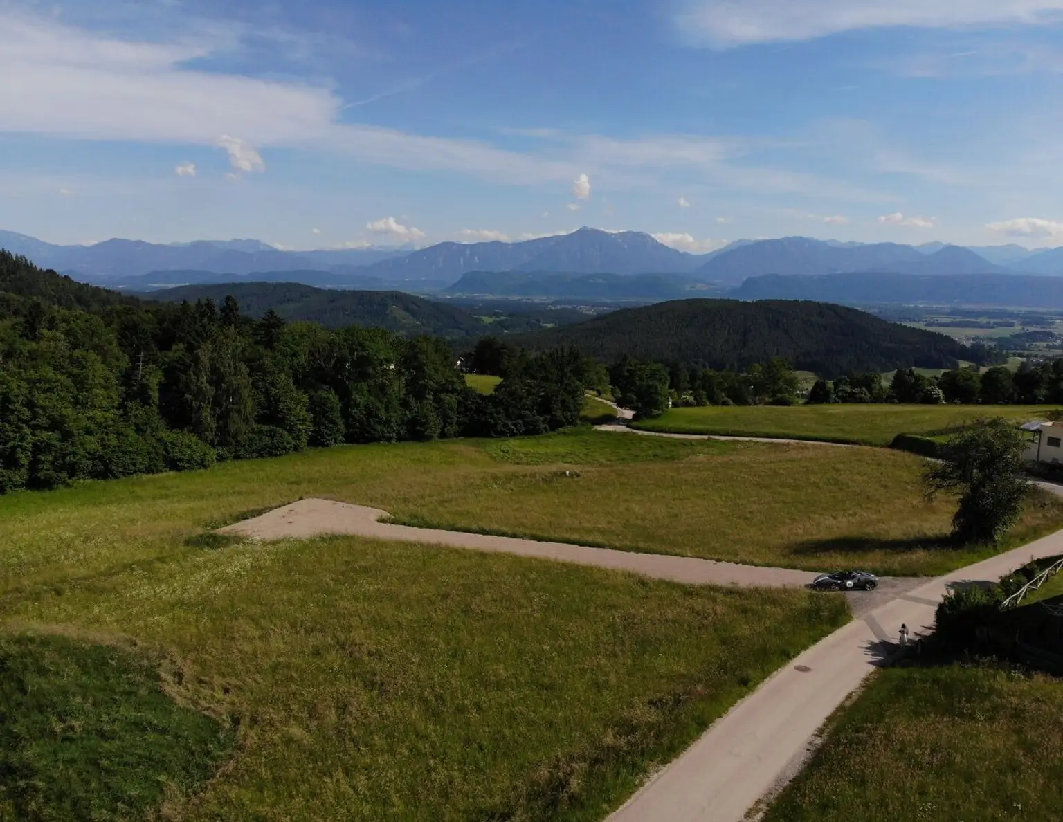 Fünf traumhafte, vollaufgeschlossene Grundstücke mit einem umwerfenden Panoramablick in Latschach am Magdalensberg