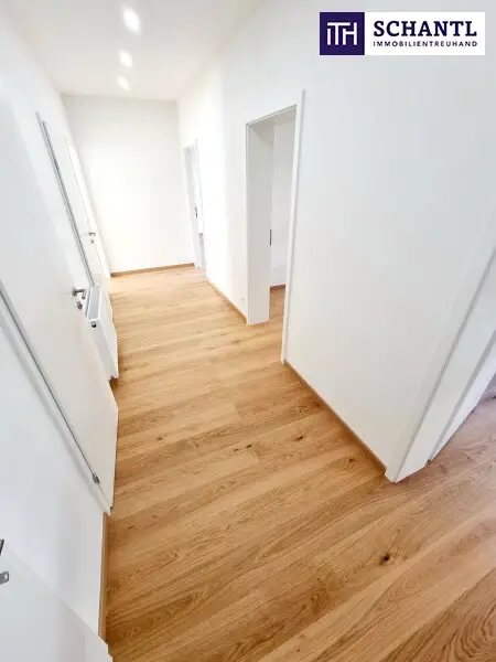 Ruheoase im Grünen! Sonnig. Saniert. Einfach super! Erstbezug mit Wohlfühlfaktor! 4 Zimmer + 2 Balkone + Garagenplatz + Hochwertige Einbauküche! Grün wohin das Auge reicht!