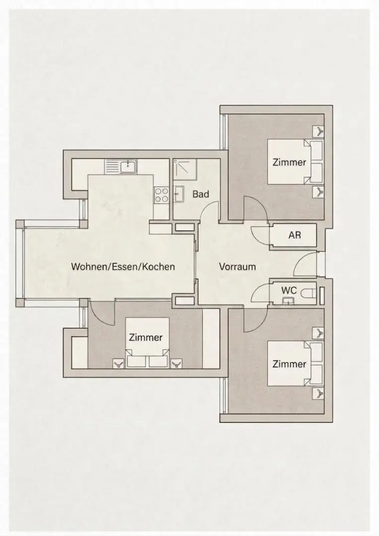 Grundrissplan
