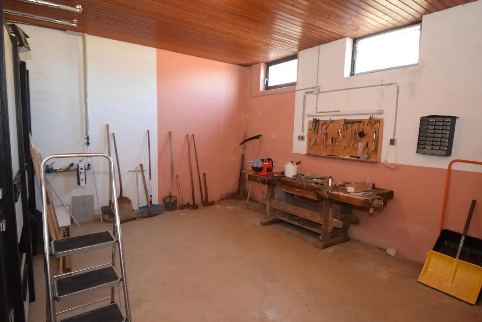 Werkstatt im Keller