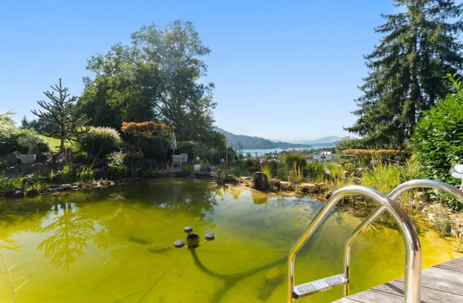 *** Wohnen mit Wörtherseeblick & Schwimmteich in Pörtschach ***