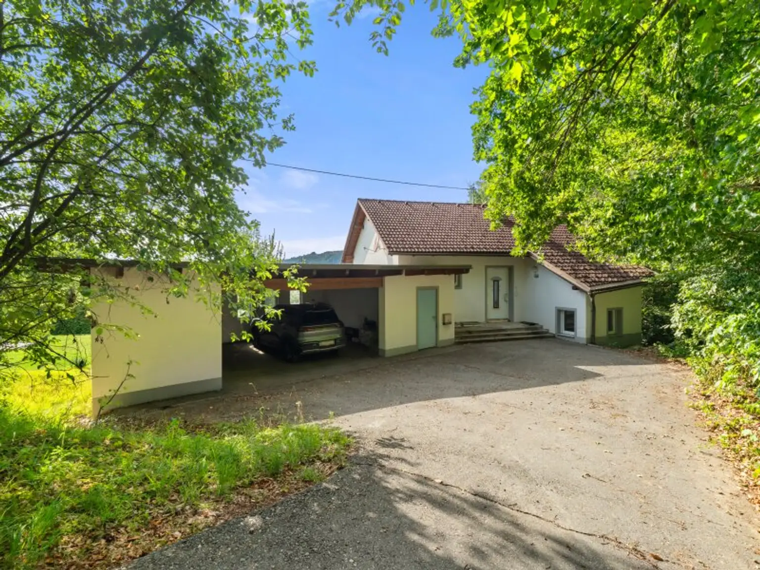 Schönes 150m² Einfamilienwohnhaus mit Doppelgarage in Maria Rain - Angersbichl in Aussichts- und Waldrandlage