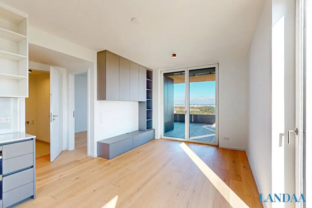 Exklusive 2-Zimmer-Wohnung mit Panorama-Blick & Concierge-Service
