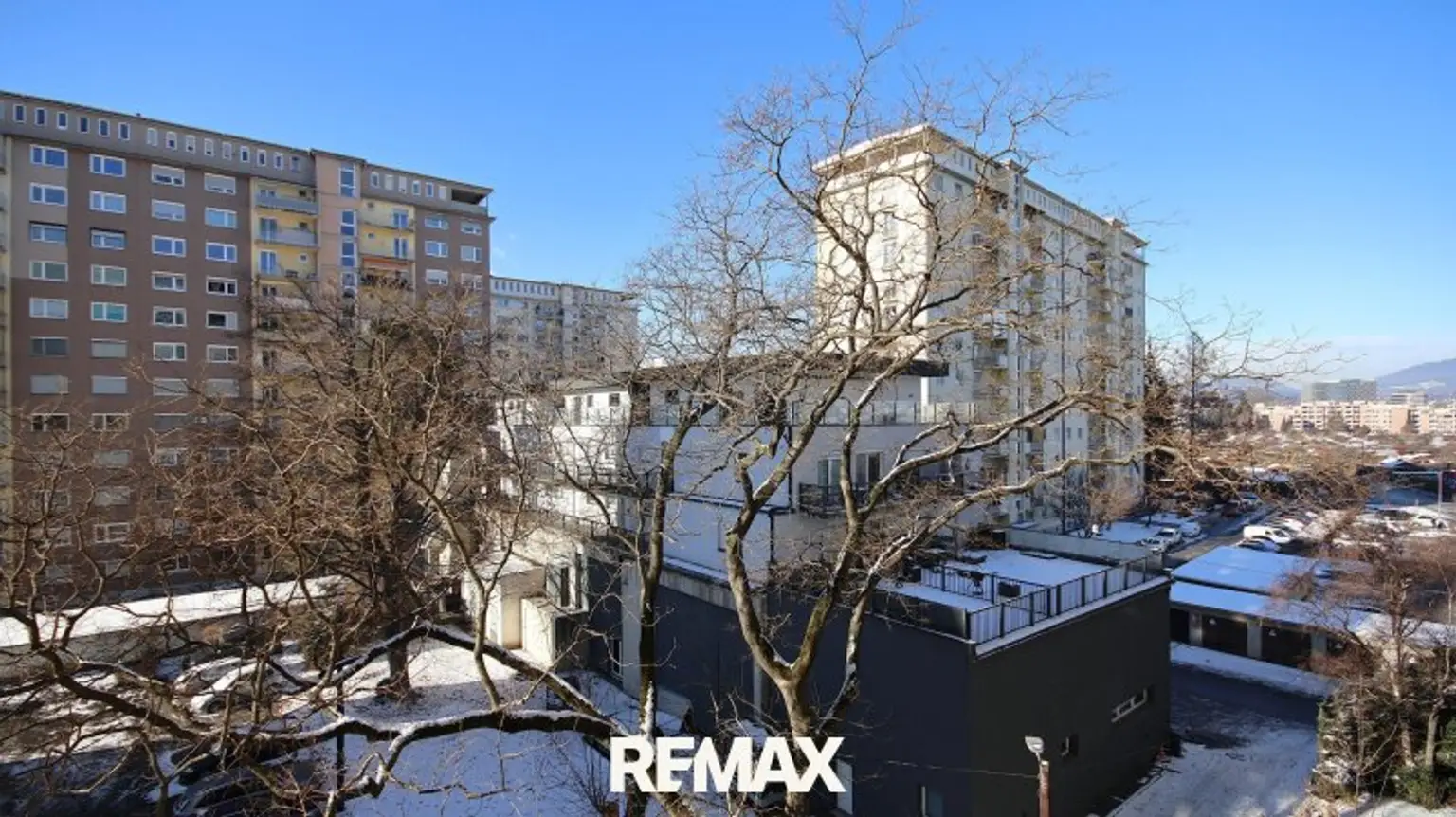 Ausblick vom Westbalkon