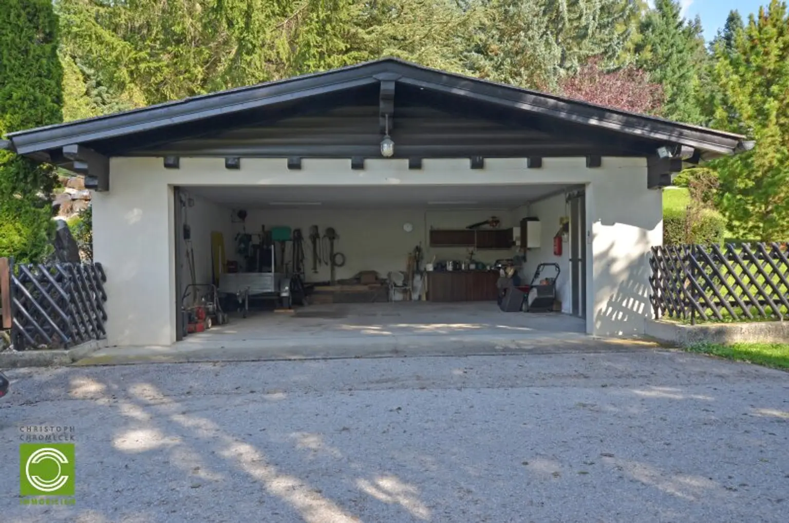CHRISTOPH CHROMECEK IMMOBILIEN - SULZ IM WIENERWALD - Traumhafter Baugrund mit Blockhaus in Grün-Ruhelage!