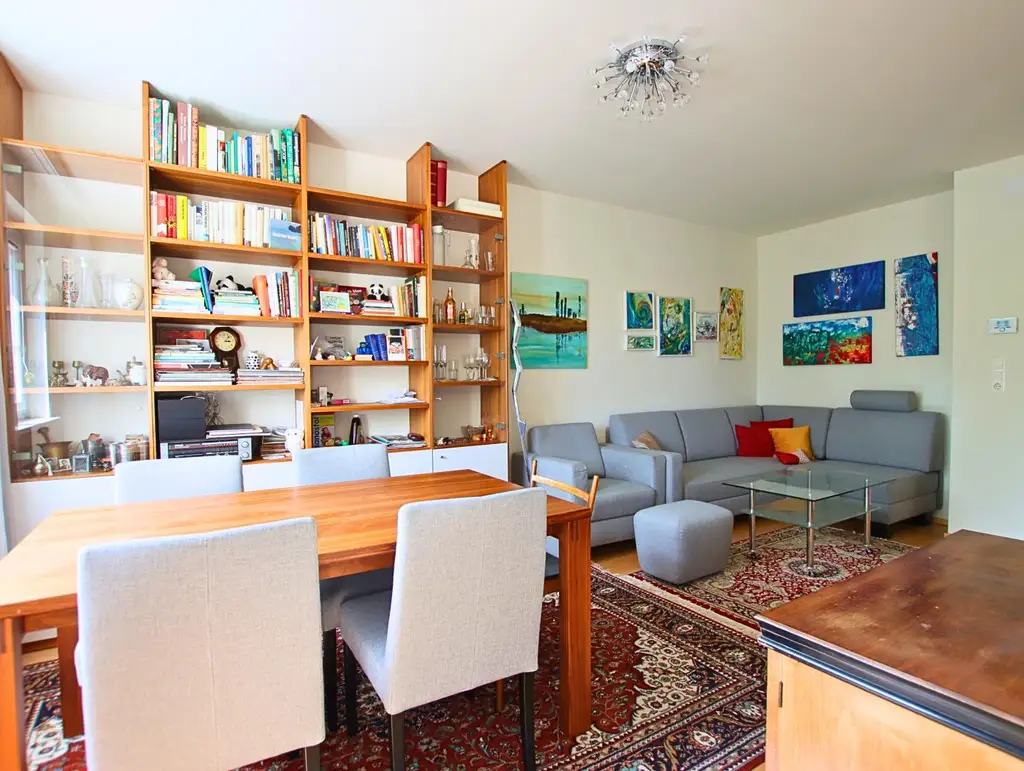 WOHNEN MIT STIL! Hochwertig eingerichtete 2 Zimmer Wohnung am Stadtrand von Baden