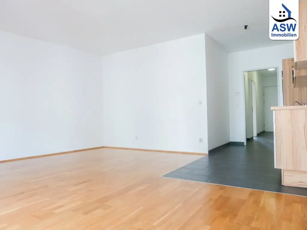 Große 58m² 2-Zimmer Wohnung, zentral gelegen mit hochwertiger Ausstattung. Unbefristeter Mietvertrag möglich!