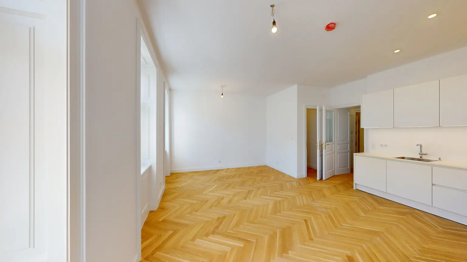 Moderne 2-Zimmer-Wohnung mit großzügiger Wohnküche und Terrasse