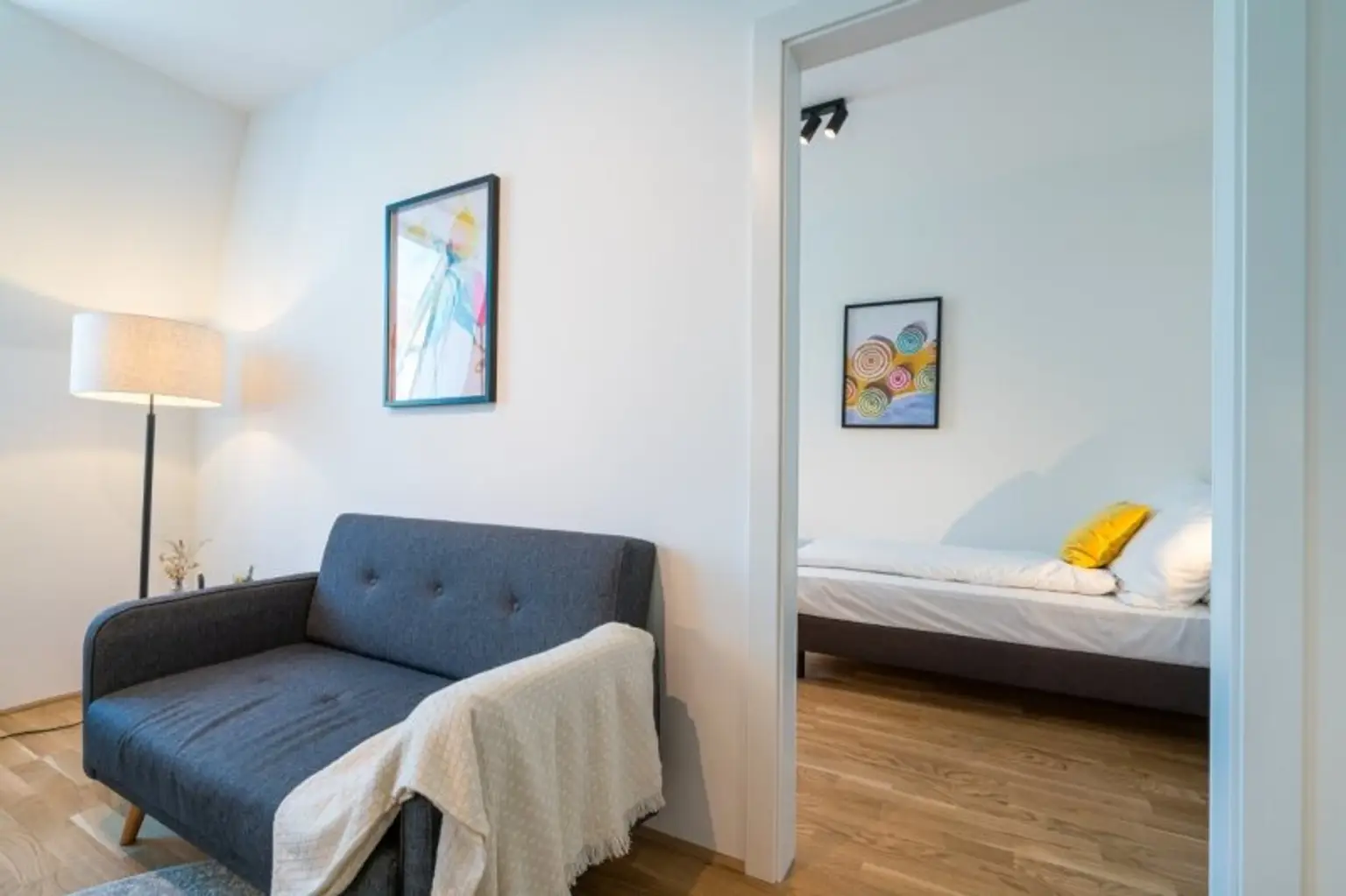 Kompakte 3-Zimmer DG-Wohnung mit optionalem Balkon