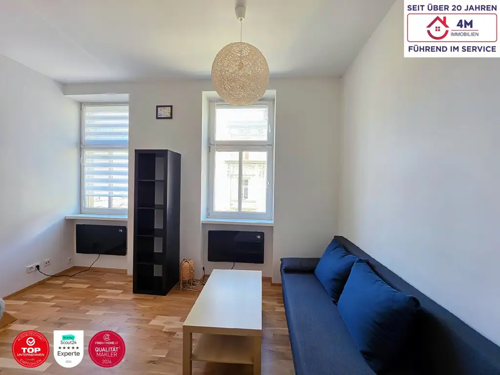 Klein, aber Wow – stylischer Altbau mit Loft-Feeling