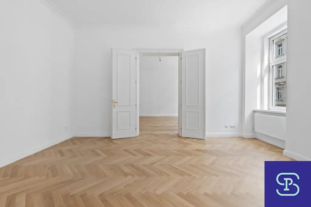 Stillvolle 85m² Altbauwohnung mit Einbauküche Nähe Pilgramgasse - 1050 Wien