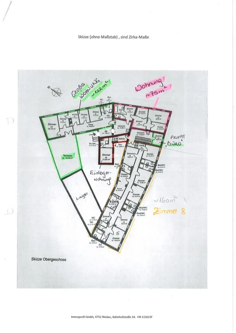 Plan Skizze OG