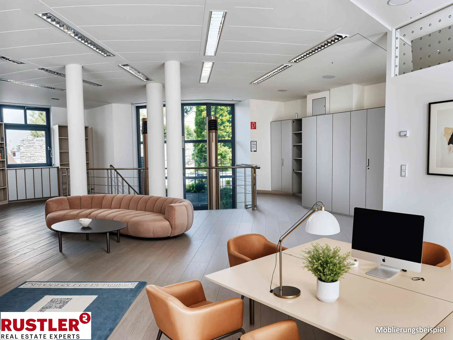 Präsenz an der Hauptstraße – großzügiges Geschäftslokal auf zwei Ebenen