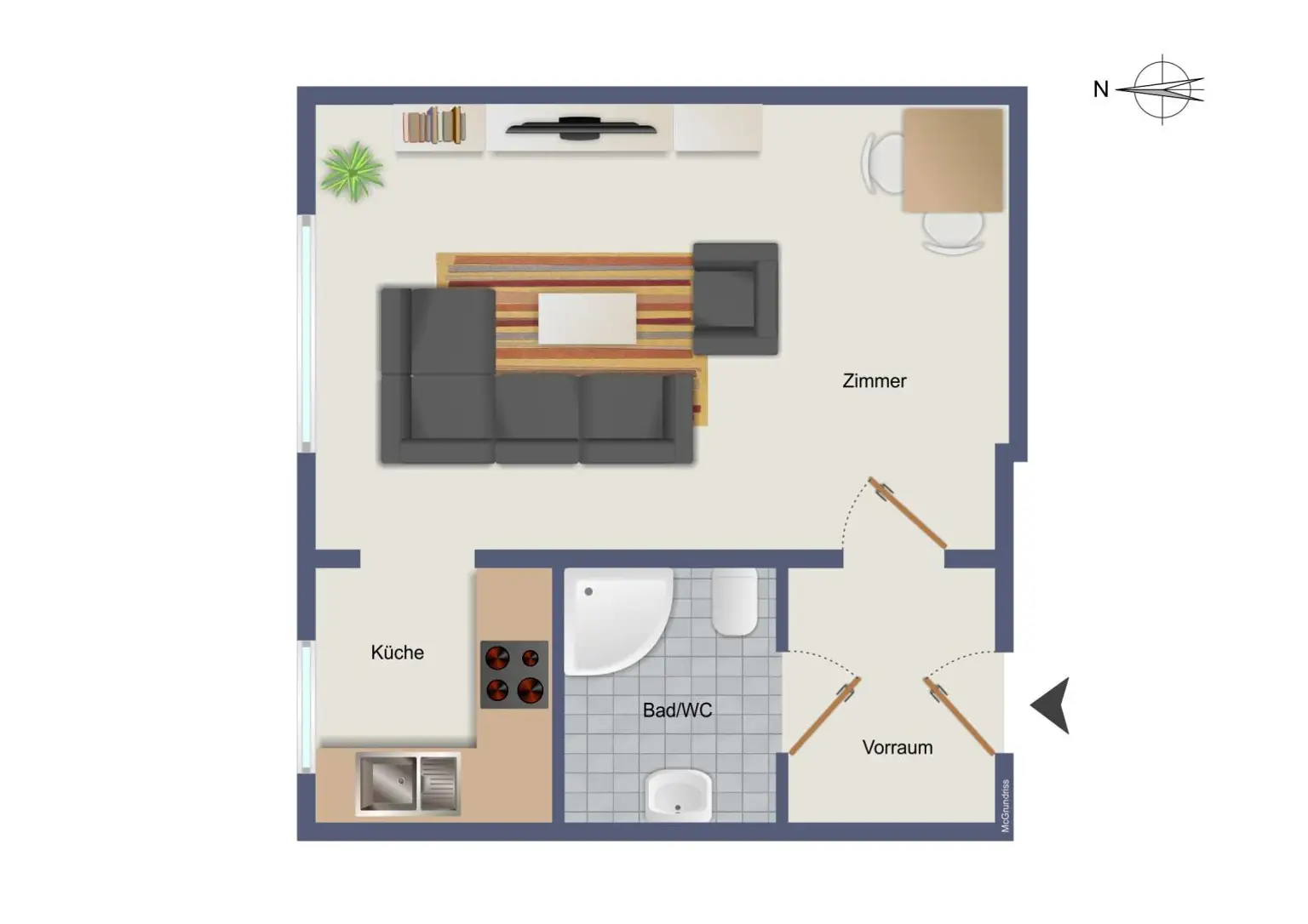 Top-Lage Jakomini: Ruhige, zentrale Stadtwohnung!