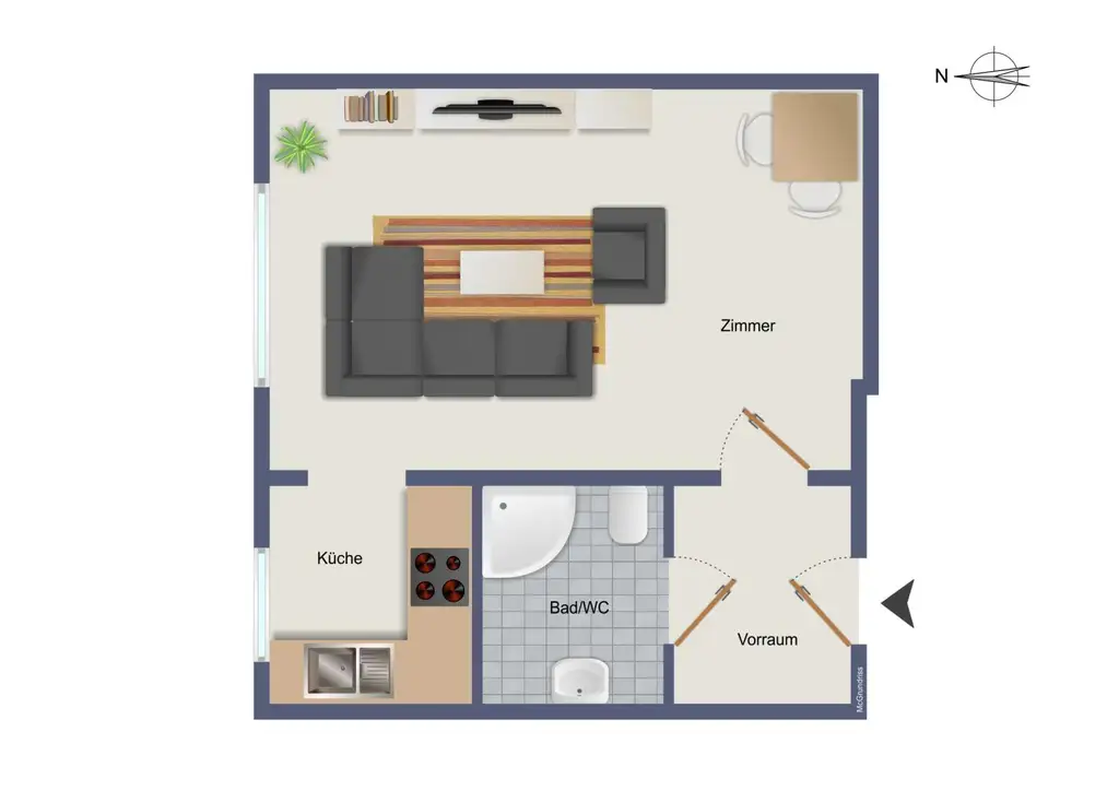 Top-Lage Jakomini: Ruhige, zentrale Stadtwohnung!
