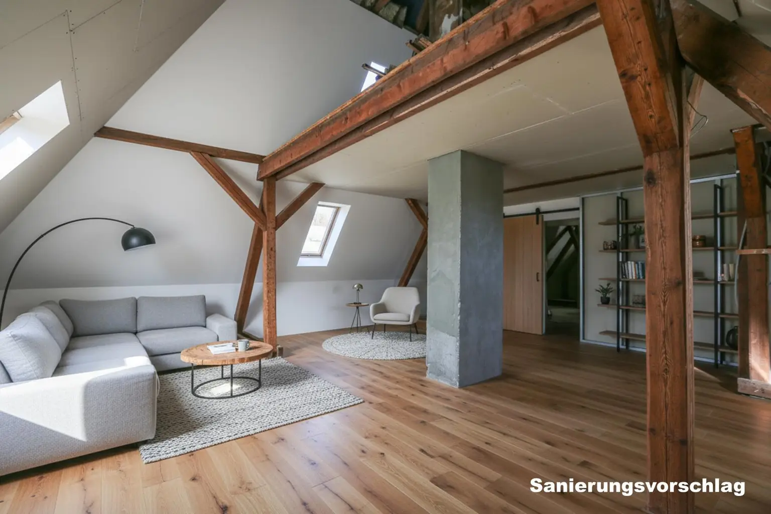 Genehmigtes Projekt für Ihr Traumzuhause – Rohbauwohnung im Dachgeschoss in Bleiberg-Nötsch