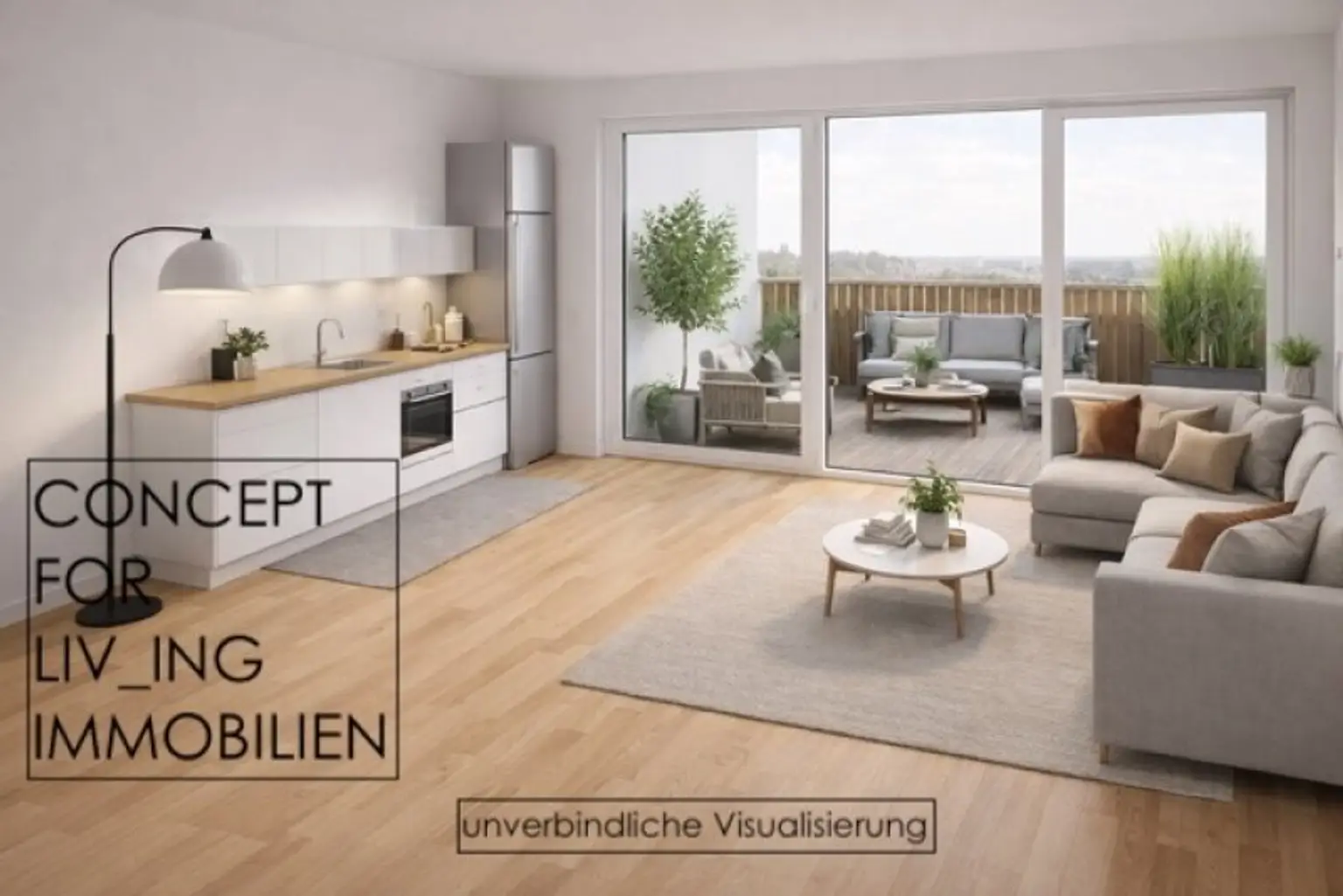 Exklusiv. Trendy. Coole Architektur. 63m2 Dach-Terrassen-Maisonette. Garage. Beziehbar: ab FJ/SO 2026. Erstbezug. Ideale Anlegerwohnung