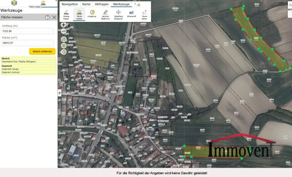 EINMALIGE GELEGENHEIT - Großes sonniges Grundstück und 2 große Ackerflächen!