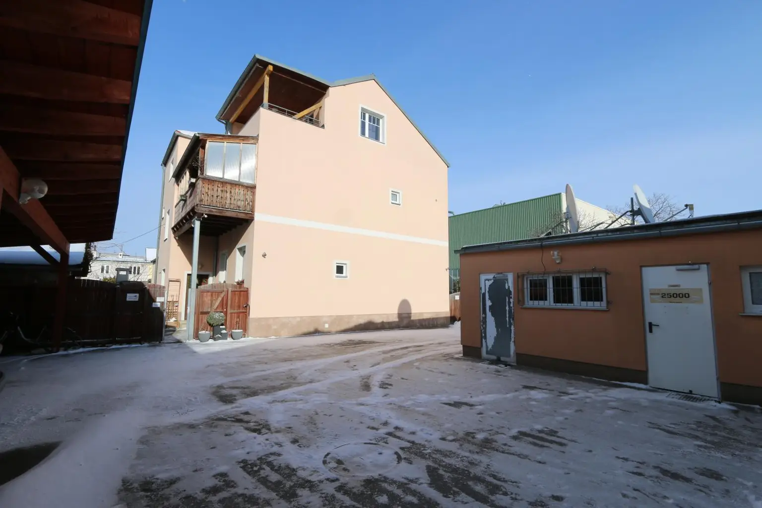 Innenhof, Südansicht