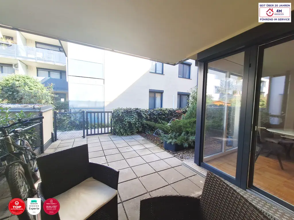 Urban & Grün: Neubau-Gartenwohnung - Nur 5 Gehminuten zur U6-Station Neu-Erlaa!