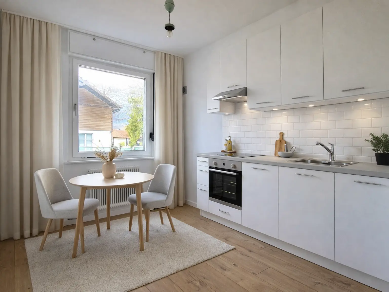 Küche KI bearbeitet