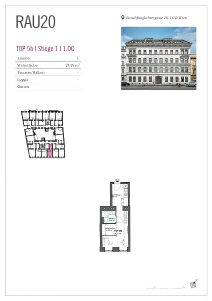 Schönbrunner Top-Rendite 5-6% | Mietenpool & Kurzzeitvermietung