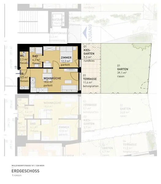 PROVISIONSFREI - Aspern Flats 101 - Ihr Traum vom Eigenheim im Grünen