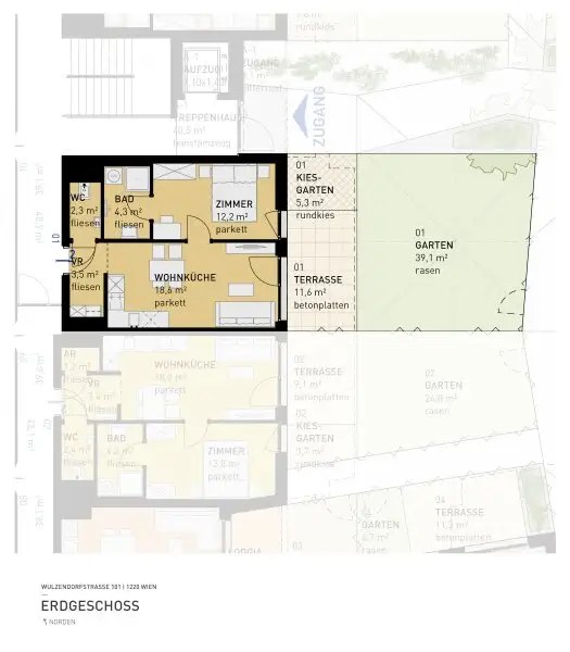 PROVISIONSFREI - Aspern Flats 101 - Ihr Traum vom Eigenheim im Grünen