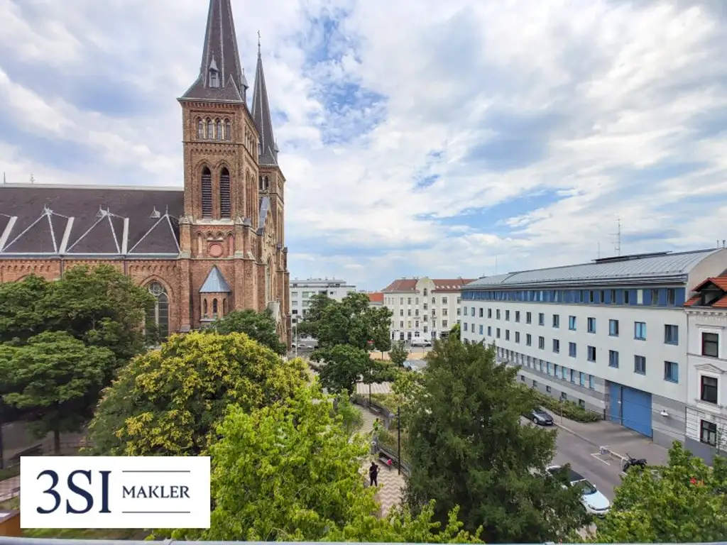 Baubewilligter Rohdachboden in begehrter Ottakringer Lage mit Parkblick