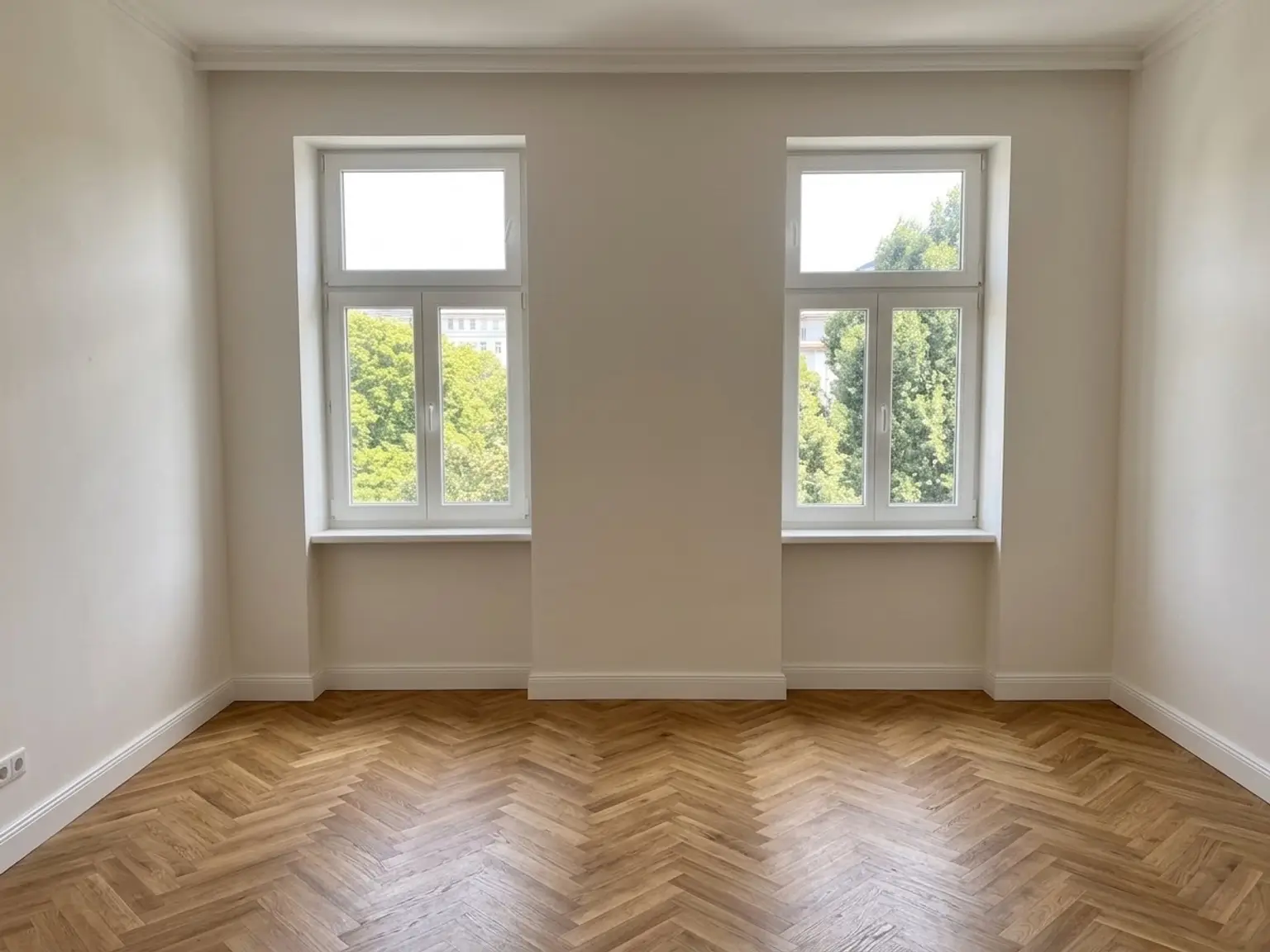 Leben mit Parkblick am Allerheiligenplatz