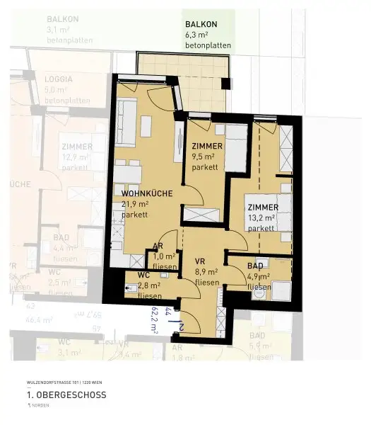 PROVISIONSFREI - Aspern Flats 101 - Ihr Traum vom Eigenheim im Grünen