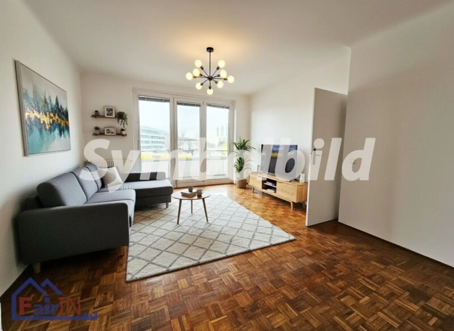 " Moderne Stadtwohnung mit Loggia in zentraler Lage - 2 Zimmer "