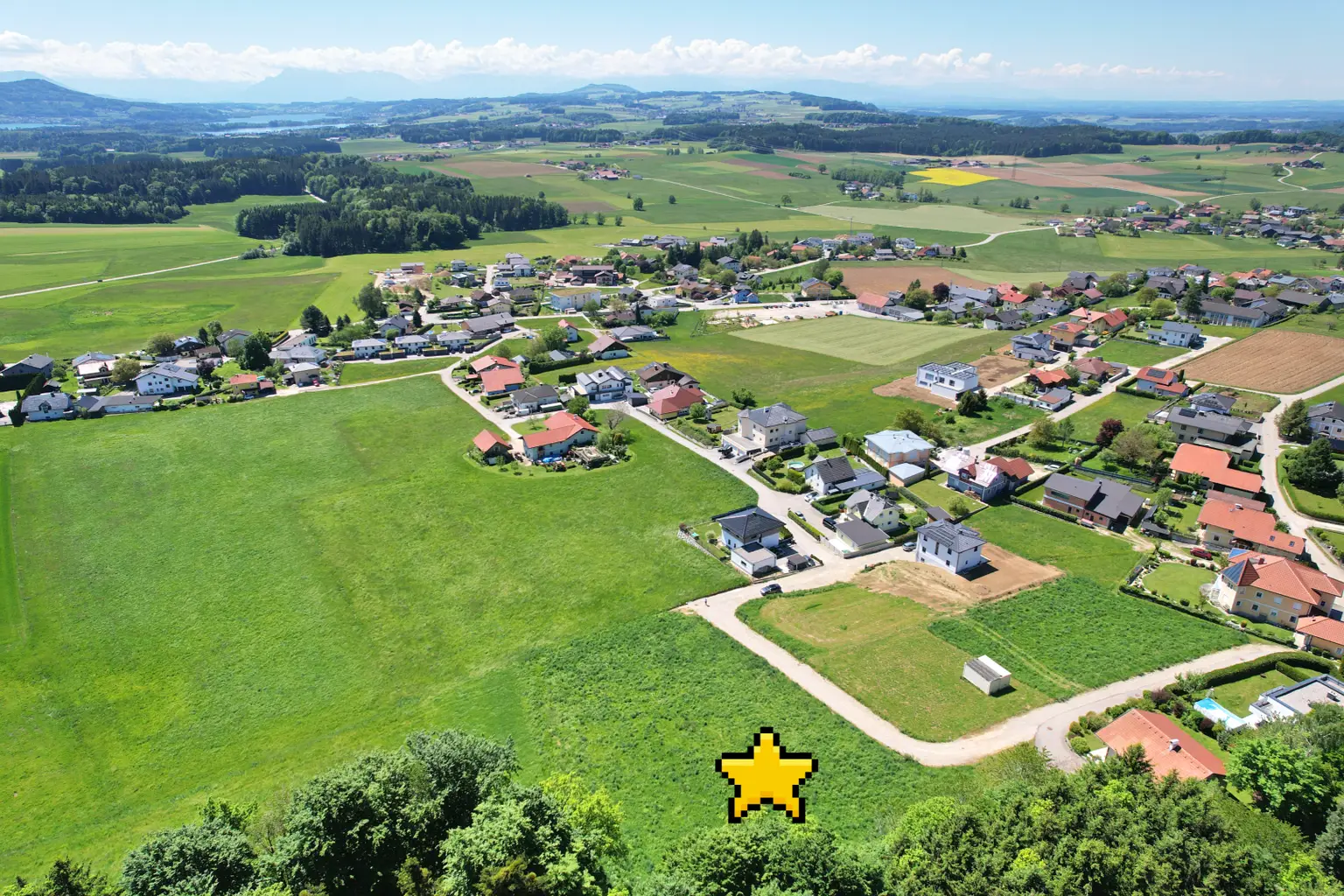 Baugrundstück mit Panoramablick