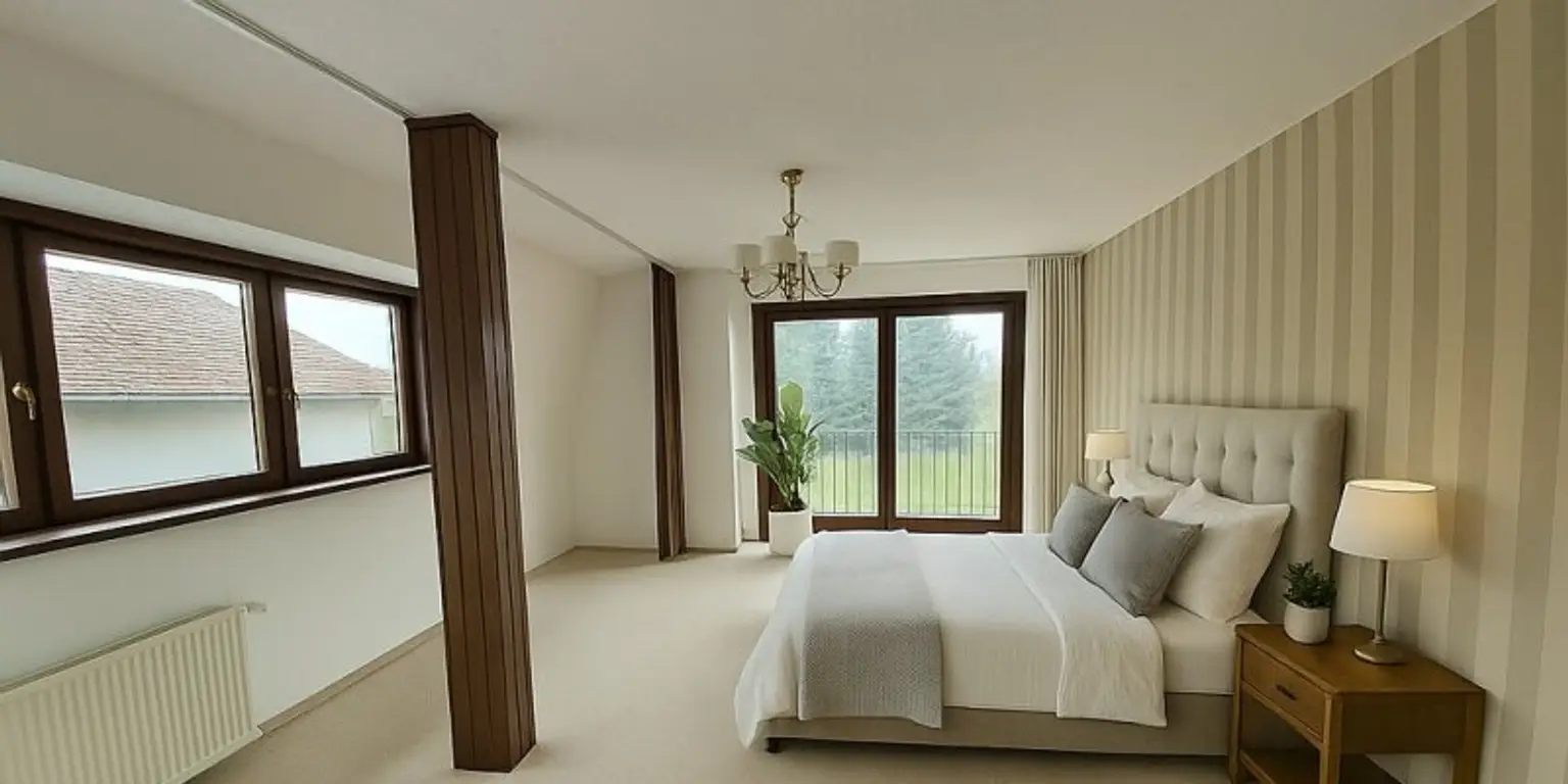 EINFAMILIENHAUS mit POOL und GARTEN auf 1000 m² Pachtgrund - Einmalige Gelegenheit