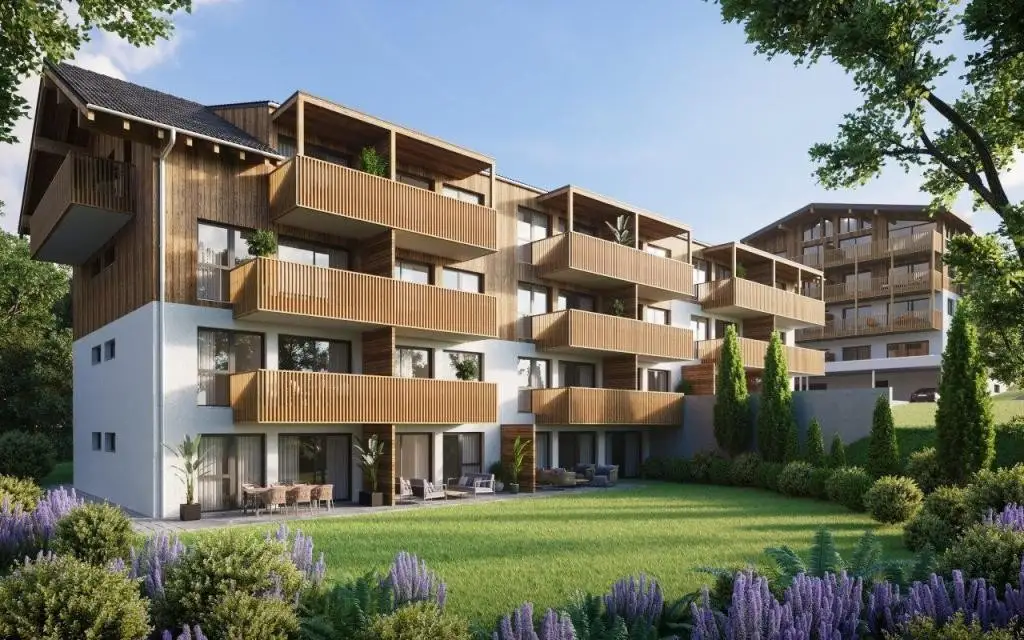 Perfekt aufgeteile kleine Penthouse Wohnung