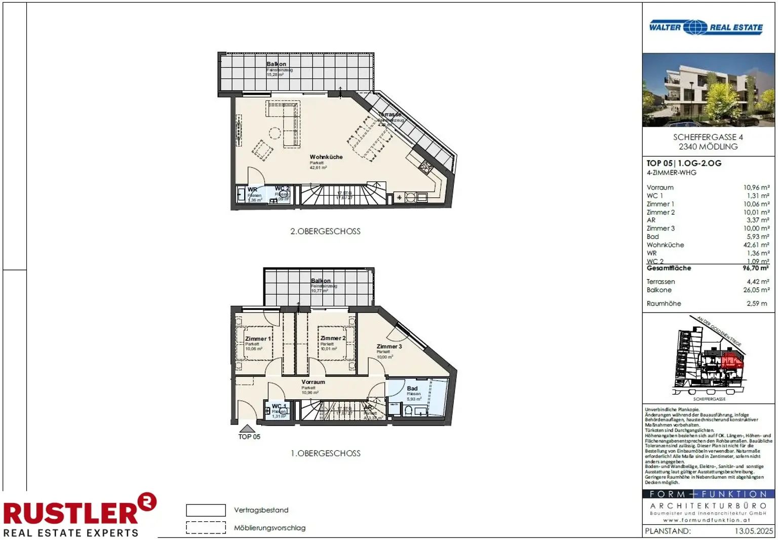 4 Zimmer-Maisonettewohnung mit hochwertiger Ausstattung