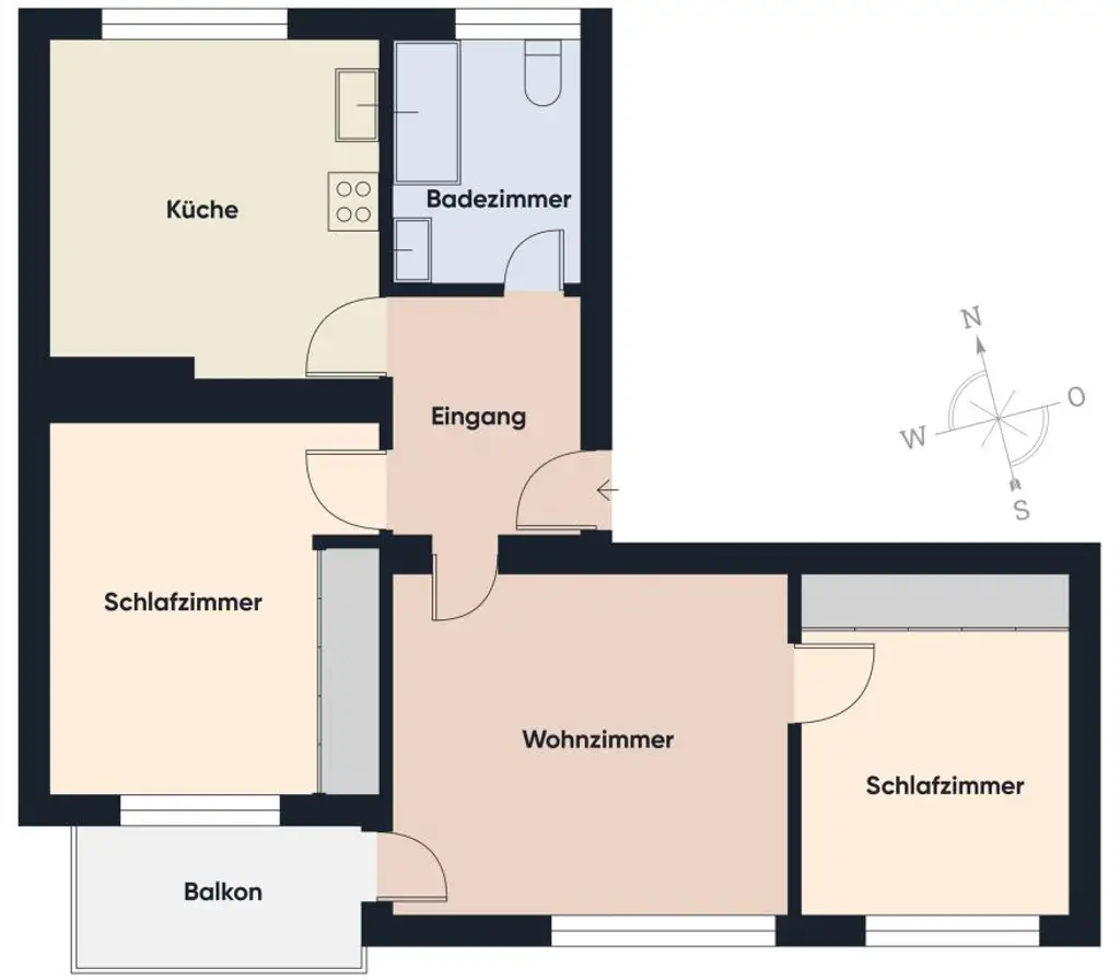 Charmante 3-Zimmer-Wohnung mit Top-Lage am Montfortplatz in Lauterach
