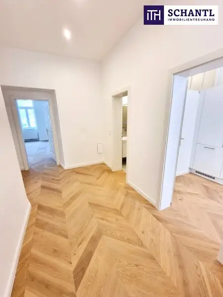 Mehr Stil pro Quadratmeter - Wohnen mit Fischgrätflair! Erstbezug + Traumhaft schönes Altbauhaus + Perfekte Infrastrukur und Anbindung + Neue Einbauküche! Jetzt zugreifen!