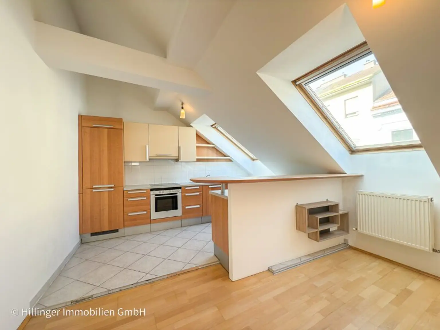 Charmante, helle Dachgeschoßwohnung in Toplage nahe Floridsdorfer Spitz