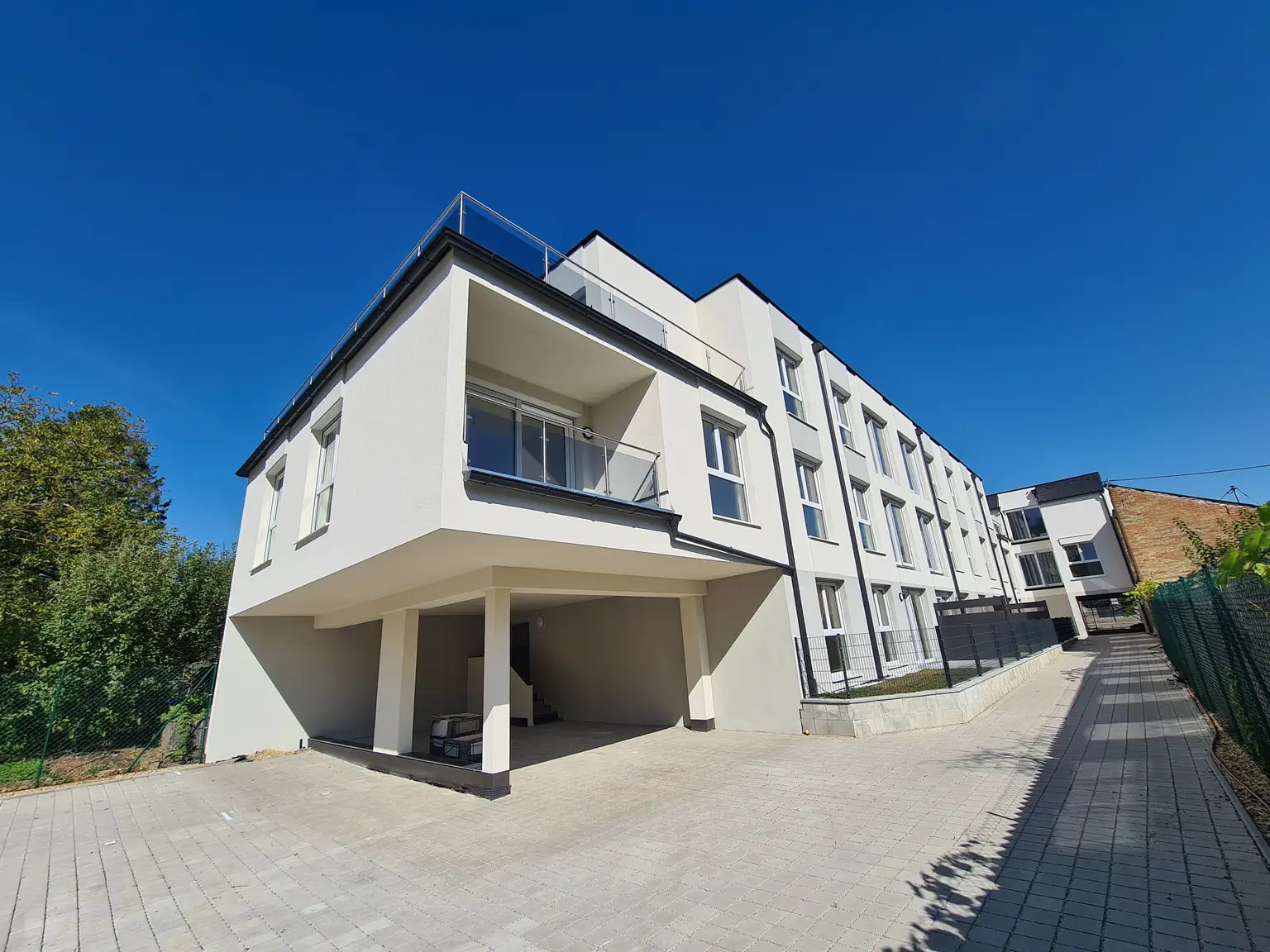 Innenbreich der Wohnhausanlage