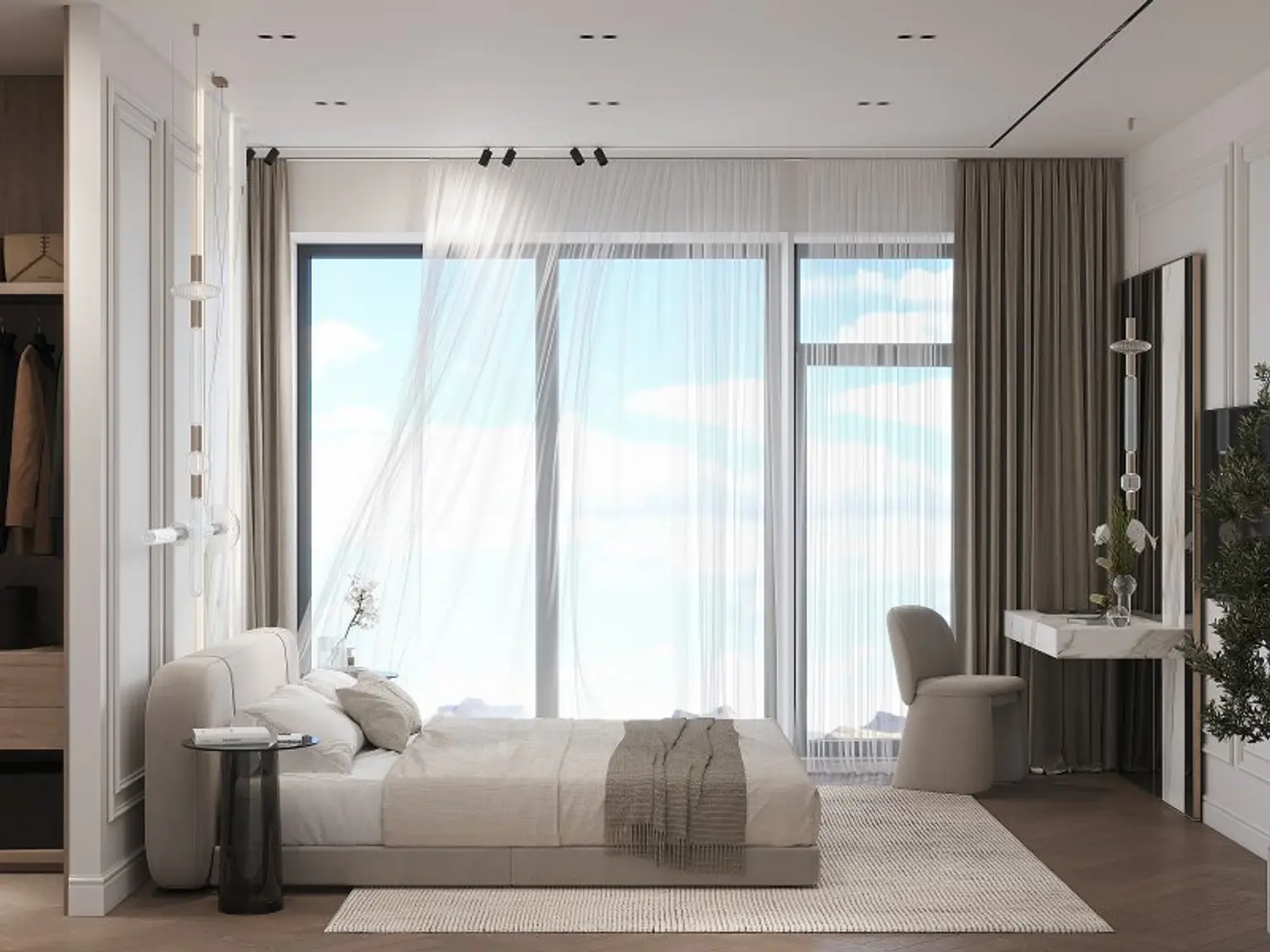 Eden & Ivy - Moderne 5-Zimmer-Altbauwohnung mit Balkon