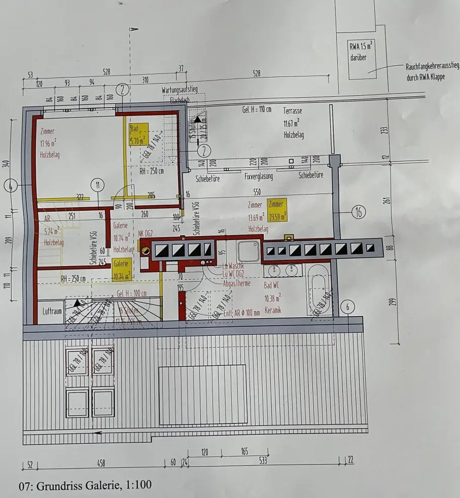 Traumhafte Dachmaisonette mit 2 Terrassen + Dachterrasse - Nähe Arenbergpark
