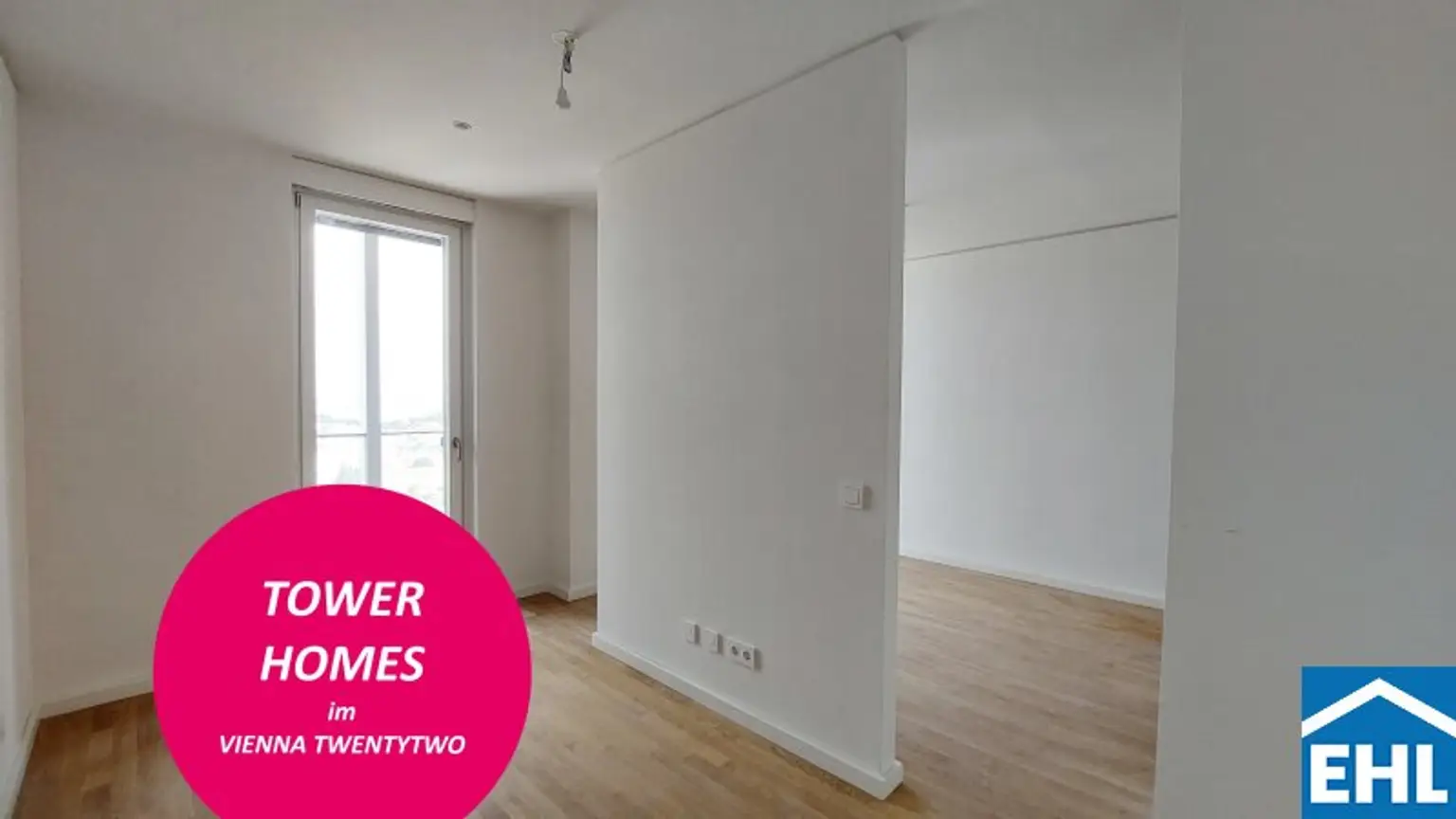 1,5-Zi.-Erstbezug mit Loggia & Rooftop Spa | TOWER HOMES