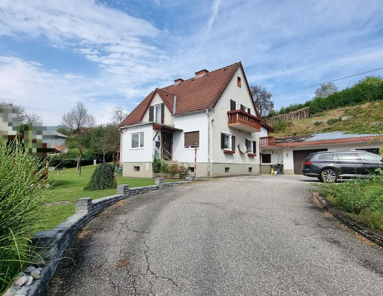 Kapfenberg Apfelmoar: Wohnhaus in Sackgasse mit großem Grund
