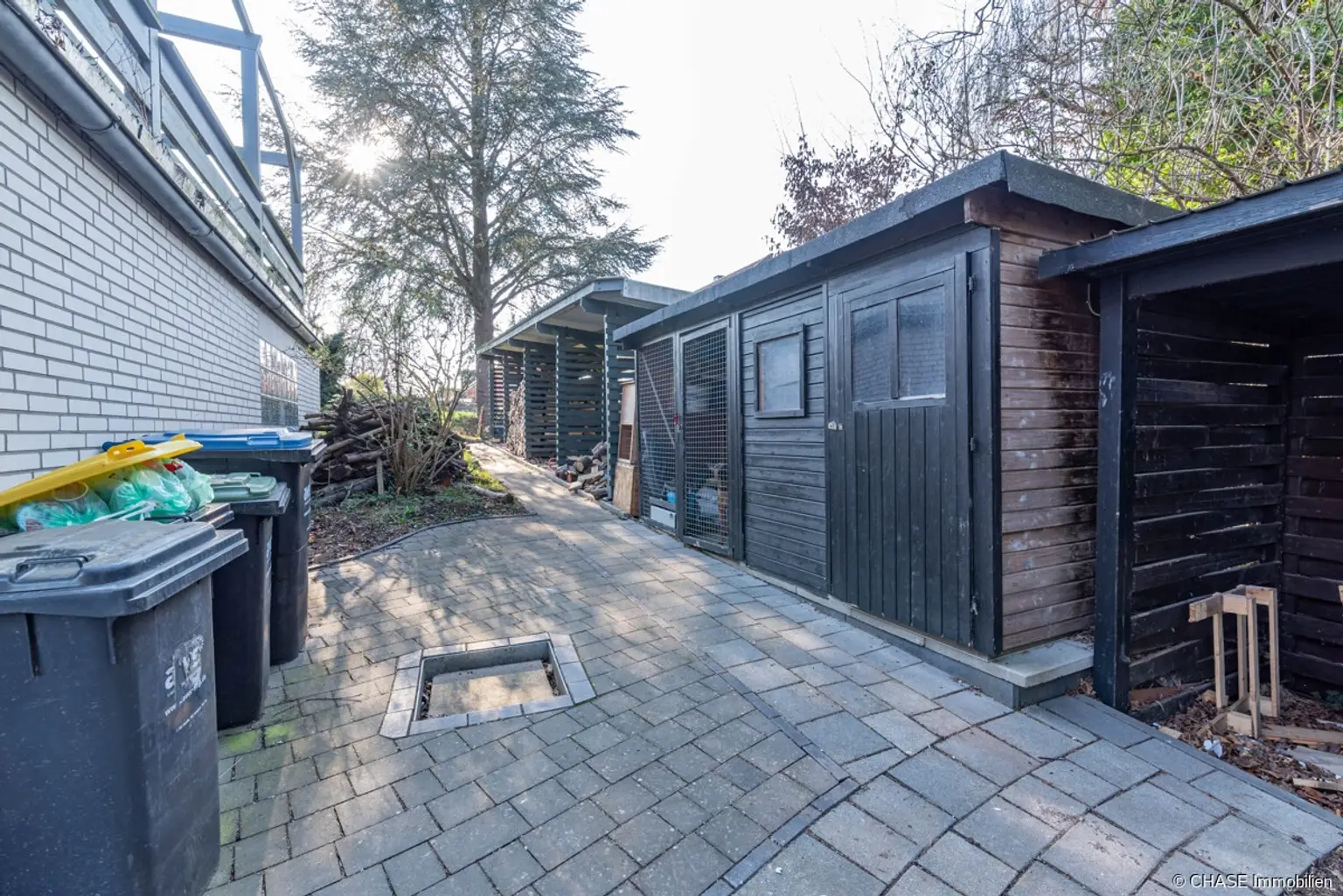 Außen - Schuppen, Lagerflächen