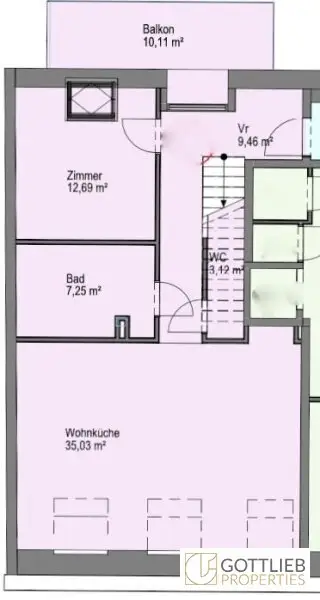PROVISIONSFREI nahe Belvedere! Luxuriöse 6-Zimmer-Erstbezug-Dachterrassen-Wohnung mit Outdoor-Pool in historischem Gebäude