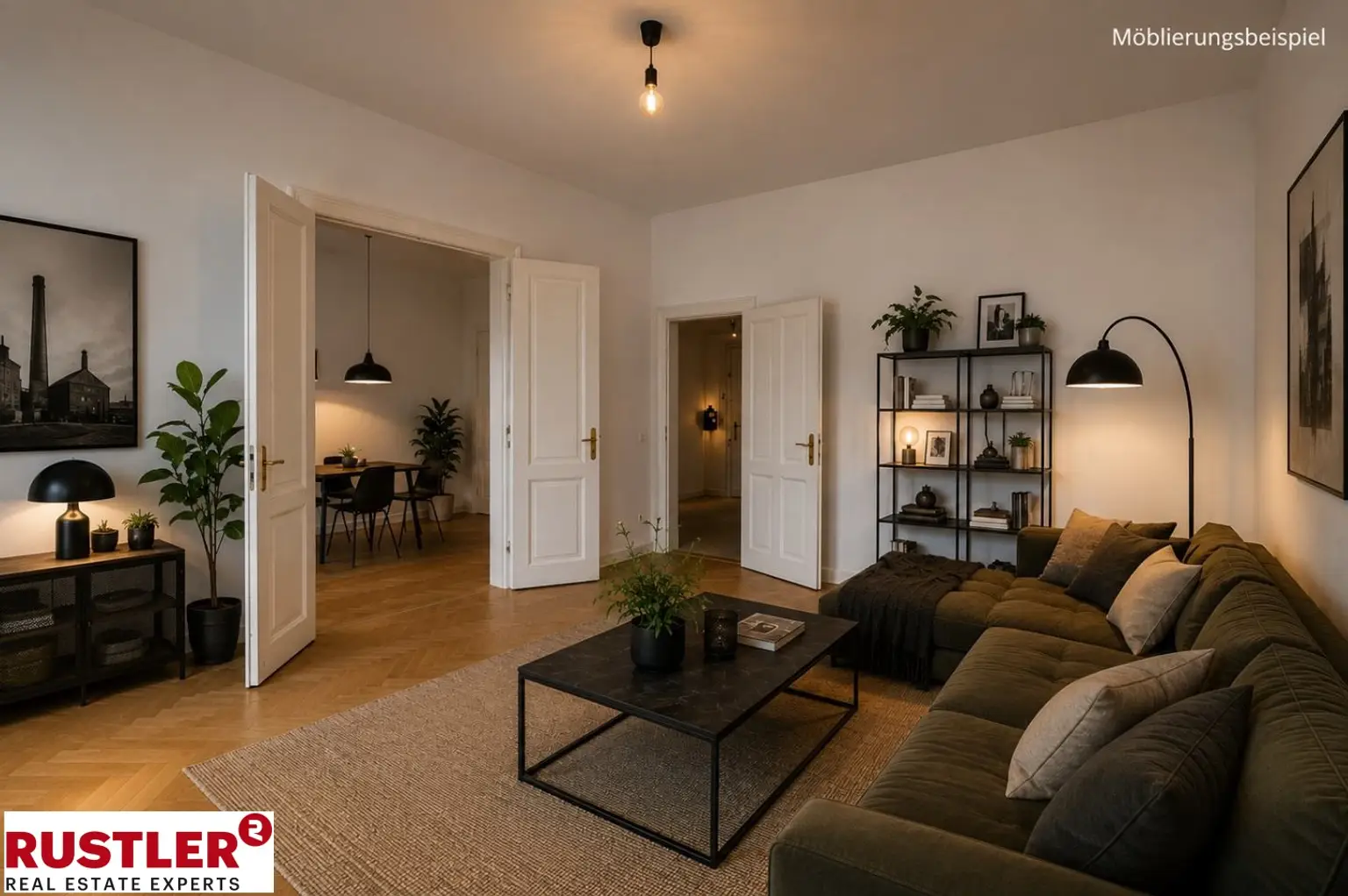 Zimmer 1 möbliert sa