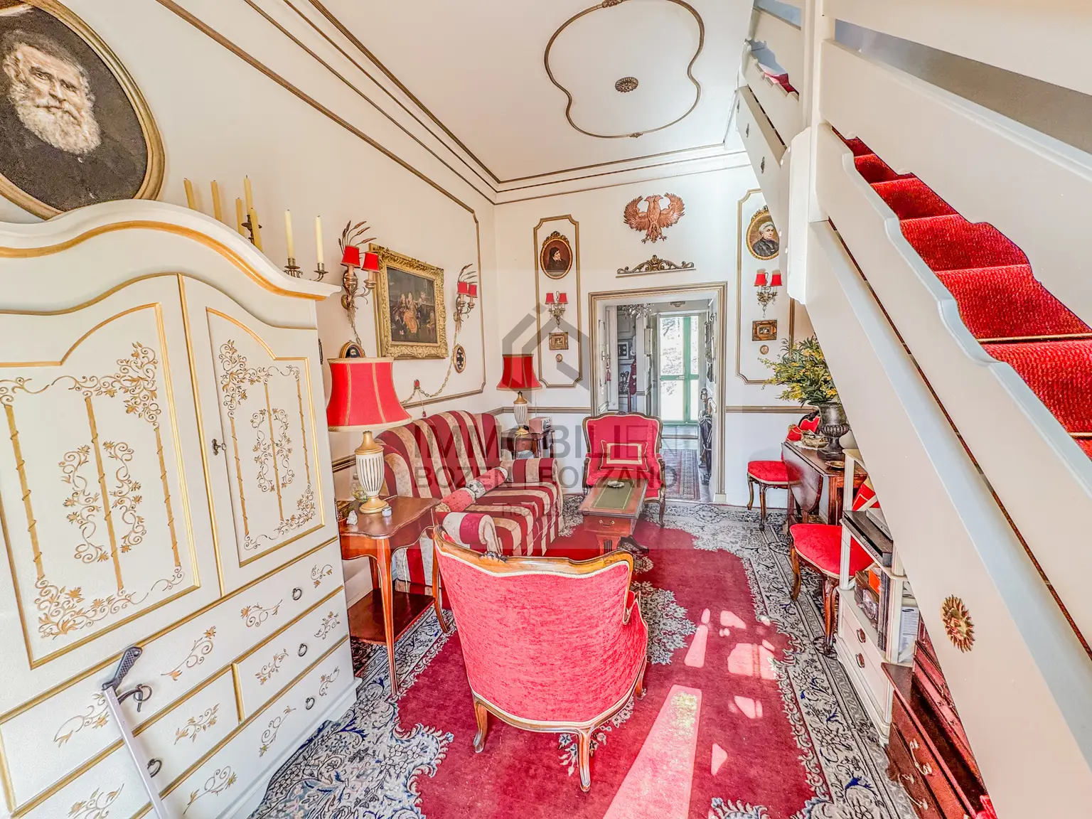 Wohnzimmer vom Balkon