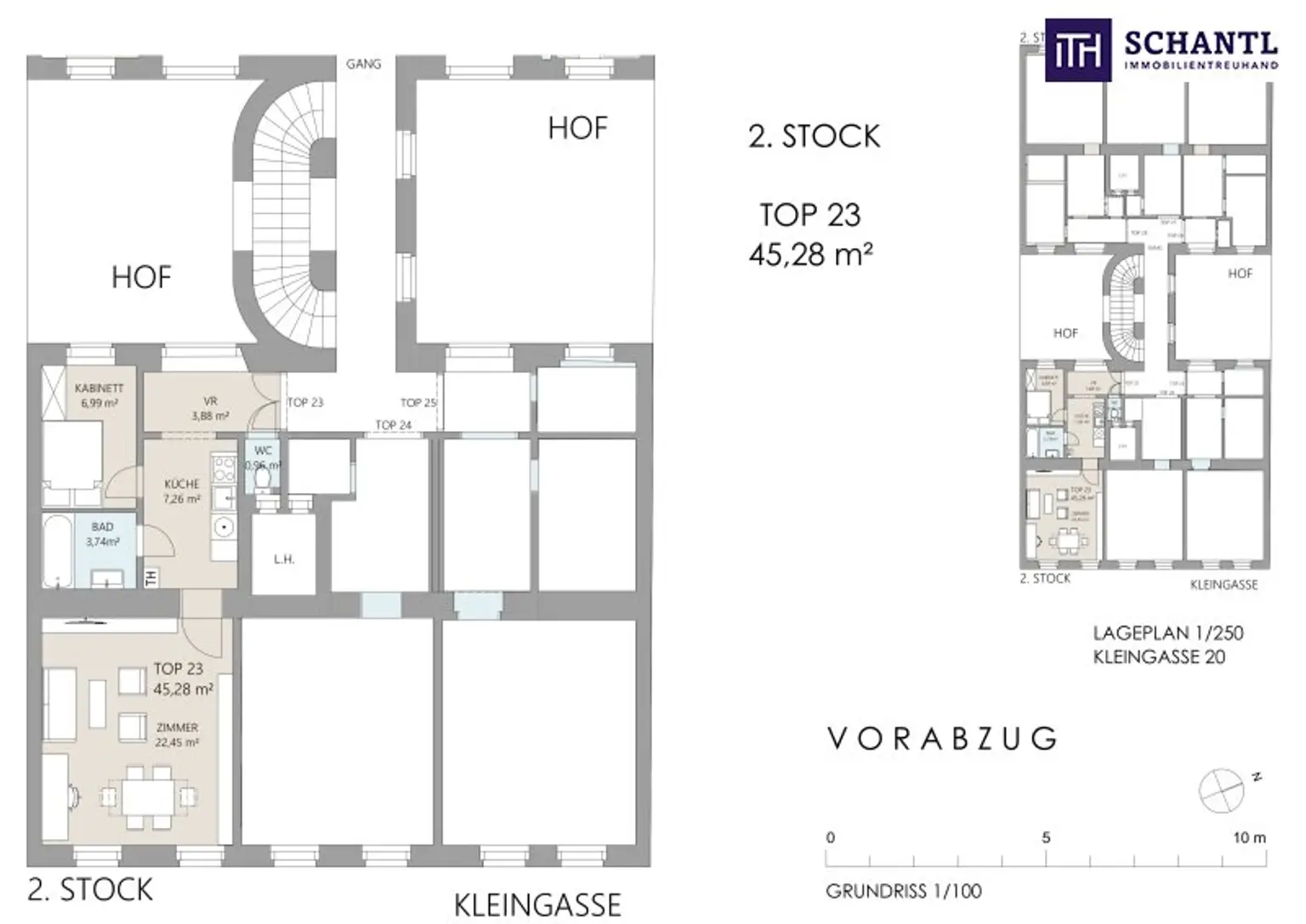 Altbau-Charme im Taschenformat - Aber groß im Wohnglück! U-Bahn um´s Eck! 2 toll aufgeteilte Zimmer + Angenehme Ruhelage in 1030 Wien + Schönes Altbauhaus! Nicht zögern!