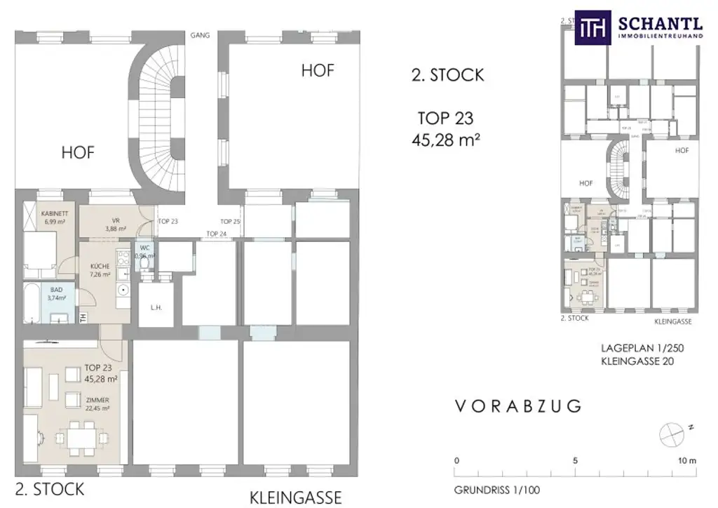 Altbau-Charme im Taschenformat - Aber groß im Wohnglück! U-Bahn um´s Eck! 2 toll aufgeteilte Zimmer + Angenehme Ruhelage in 1030 Wien + Schönes Altbauhaus! Nicht zögern!